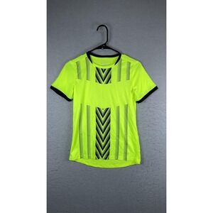 Liberty Pro Shirt Youth Large Yellow Performance Jersey Short Sleeve Tagless